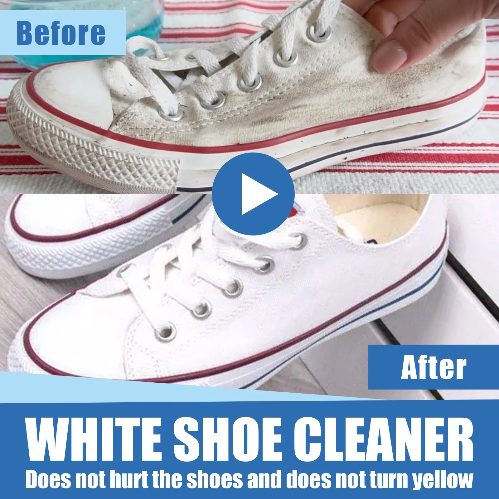 Shoe Whitening Cleaning Balm Deeply Cleanses Dirt Removes Yellowing Prevents Shoe Upper Cracking Suitable For All Kinds Of Shoes