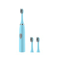 Adult Soft-bristle Electric Toothbrush, Portable and Durable Battery, IPX6 Waterproof Rating, Smart and Efficient Dental Care.