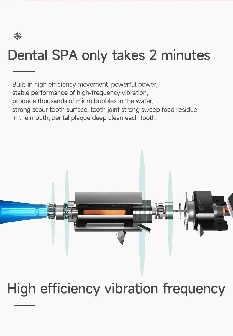Adult Soft-bristle Electric Toothbrush, Portable and Durable Battery, IPX6 Waterproof Rating, Smart and Efficient Dental Care.