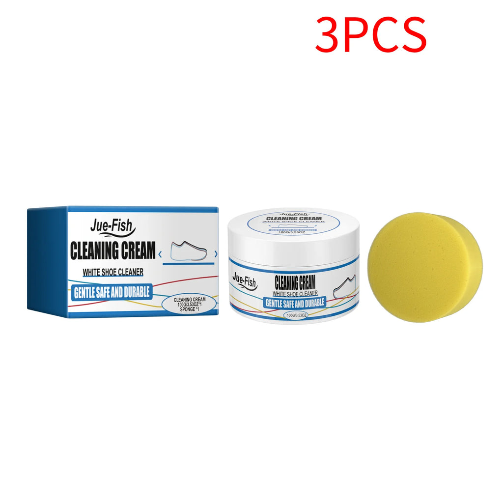 Shoe Whitening Cleaning Balm Deeply Cleanses Dirt Removes Yellowing Prevents Shoe Upper Cracking Suitable For All Kinds Of Shoes