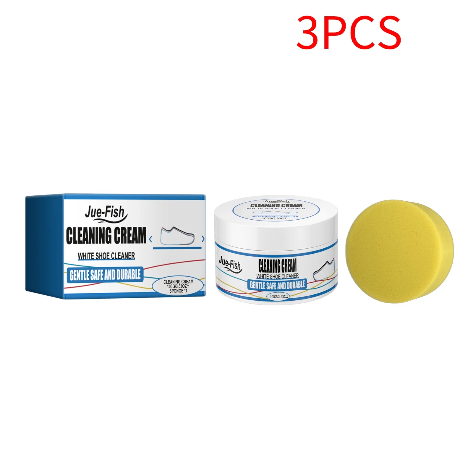 Shoe Whitening Cleaning Balm Deeply Cleanses Dirt Removes Yellowing Prevents Shoe Upper Cracking Suitable For All Kinds Of Shoes